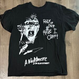A Nightmare on Elm Street Black Graphic Tee